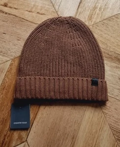Country Road - Mens Cotton Blend Rib Beanie - OS - RRP $49.95 - Picture 1 of 5