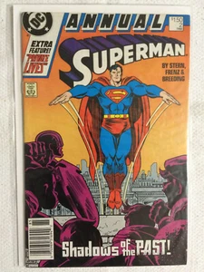 Superman #2 ANUAL (2a Serie) 1988 en muy buen estado/en muy buen estado + estrella/frenz/cría BYRNE! - Imagen 1 de 1