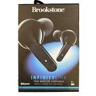 New Brookstone Infinitylink Touch Control Wireless Bluetooth Earphones Earbuds