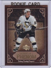 SIDNEY CROSBY ROOKIE CARD 2005 Upper Deck HOCKEY RC Pittsburgh Penguins Star!