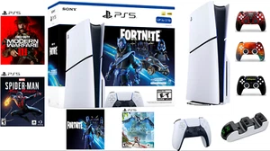 2024 Sony PlayStation 5 PS5 Disk Console Enhanced Upto 3TB Ultimate 4 Games🔥 - Picture 1 of 8
