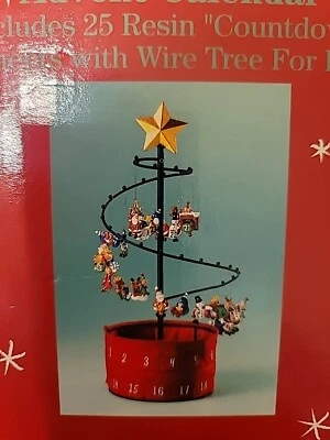 Skribbles Advent Calendar Includes 25 Resin "Countdown" Ornaments, By RUSS  - Image 1 of 4