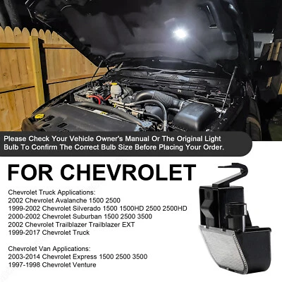 1PC LED License Plate Light for GMC Yukon Sierra 1500 2500 Chevy Tahoe Silverado - Image 1 of 4