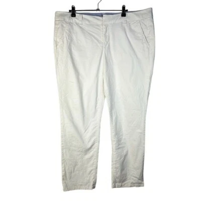 Stylus White Chino Straight Leg Pants 12 - Image 1 of 4