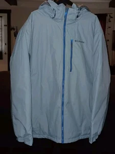 Columbia Jacket Coat Men 2XL Snow Shooter Waterproof Gray Parka Insulated - Picture 1 of 11