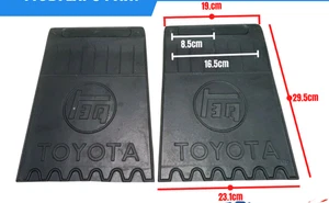  2pcs TOYOTA LAND CRUISER BJ40 BJ42 HJ45 FJ40 FJ45 MUD FLAPS MUDFLAPS PAIR - Bild 1 von 4