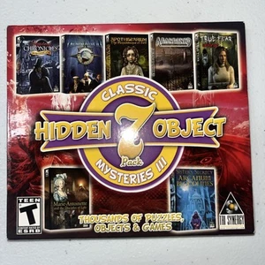 Classic Hidden Object Mysteries III 7 Game Pack PC - New Sealed - Picture 1 of 3