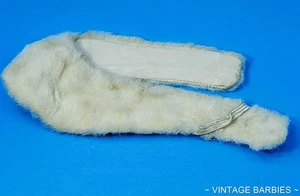 Vintage Betsy McCall Revlon Vogue Ginny Doll Sized White Fur Stole ~ 1950's - Picture 1 of 9