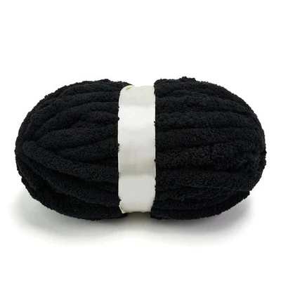 Hilo de chenilla grueso para tejer y ganchillo a mano - Jumbo grueso suave 32 yardas Foto 1 de 4