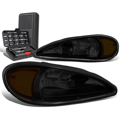 Faro de señal ámbar tintado para Pontiac Grand Am 1999-2005 + caja de herramientas Foto 1 de 4