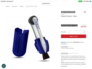 Peeps eyeglass cleaner NEW - Picture 1 of 7