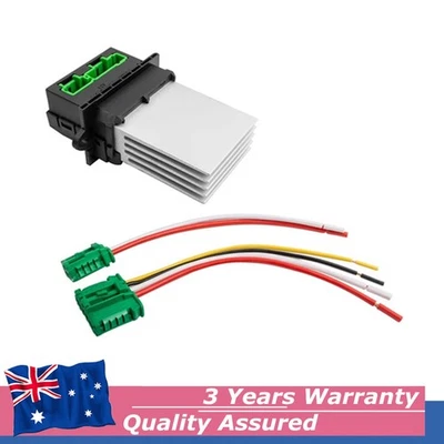 Heater Motor Blower Fan Resistor Wiring Plug Harness For Peugeot 207 Citroen C5 - image 1 of 4