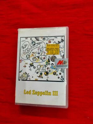 Led Zeppelin III RARE orig Cassette tape INDIA indian Clamshell Magnasound 1995 - Image 1 of 4