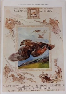 1960's Famous Grouse Scotch Whisky. Vintage, original magazine advertisement. - Bild 1 von 1