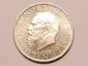BAYERN 5,- Mark 1914 Ludwig III. Erhaltung (L2202) - Bild 1 von 2