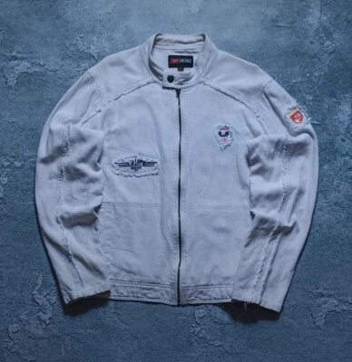 Vintage Avant Garde Diesel Hurricane Jacket Big Logo Y2K Distressed Mens size M - Image 1 of 4