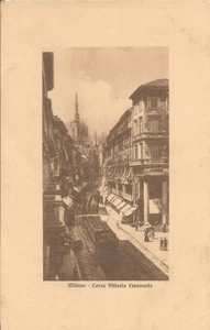 AK  Milano - Corso Vittorio Emmanuele - Strassenbahn, Geschäfte, 1911 - Bild 1 von 2