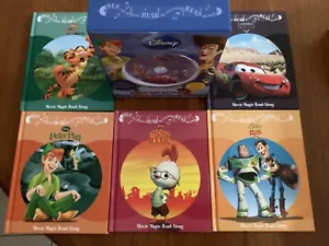 Disney Action & Adventure Movie Magic Read-Along Library Box Set (5 books & CD) - Picture 1 of 3