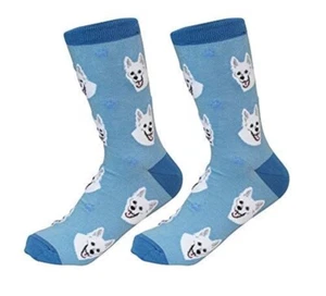 German Shepherd White Socks Unisex - Picture 1 of 1