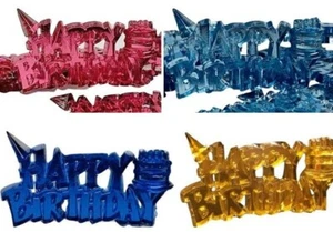 Happy Birthday Verzierung Capia Charms Party Zubehör Acryl Gastgeschenke 24 Stück - Bild 1 von 9