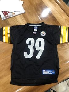 NFL Pittsburgh Steelers Willie Parker #39 Jersey Child Large (7) Reebok