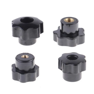 Plastic M4/M5/M6/M8 Female Thread Seven Star Shaped Head Clamping Nuts Knob - Image 1 of 4