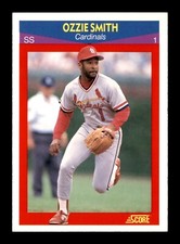 1990 SCORE SUPER STAR #6 OZZIE SMITH St Louis Cardinals HOF