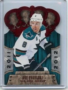 2011-12 Crown Royale Red #80 Joe Pavelski - Picture 1 of 2