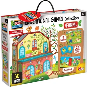 Lisciani Educational Game Collection-Farm Great Gift For Ages 3+ - Picture 1 of 4