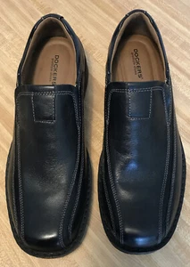 Dockers Mens Agent Leather Dress Casual Loafer Shoe Size US 10M - Picture 1 of 12