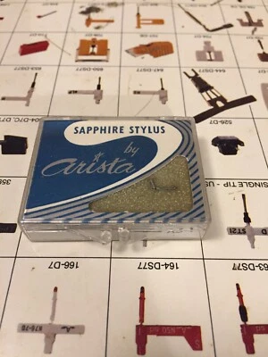 Arista Sapphire Stylus for Astatic AC, ACD, 30, 41, 90 Series Vintage NOS AS-1 - Image 1 of 3