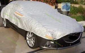 Heavy Duty Storm Hail Protection Car Cover Cold Heat Resist Medium Large Sedan - Picture 1 of 23