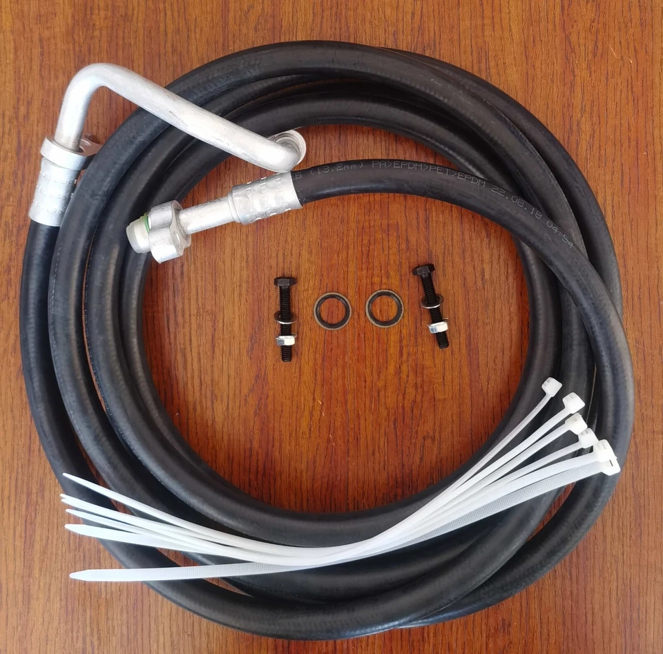 2007-2014 Chevrolet Suburban Rear Aux AC Low Pressure Hose Line Kit Foto 1 de 1