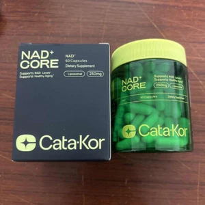 NAD+ CORE 250mg Liposomal Dietary Supplement for Skin Aging Support Energy Focus - Picture 1 of 12
