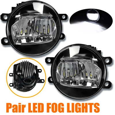 Par de luces antiniebla LED luces de conducción aptas para Toyota Camry Corolla RAV4 Yaris Lexus Foto 1 de 4