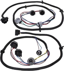 2Pcs Rear Driver and Passenger Side Tail Light Wiring Harness for Silverado - Picture 1 of 4