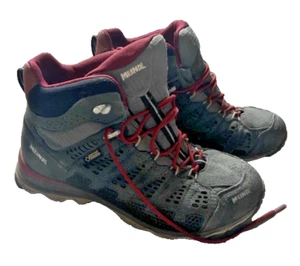 Meindl Wanderschuhe Mädchen Gr 37 grau Wanderstiefel Schuhe - Bild 1 von 3