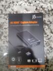 j5create JVA11 Capture Adapter 4k Game Recording USB 3.2 Gen 1, USB-C 1 ~D~