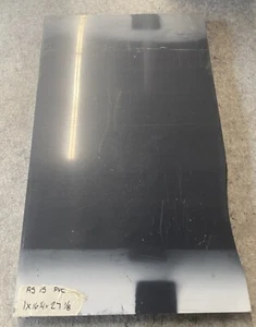 WIE BESEHEN 1” Dicke GRAUE PVC FLACHE PLATTE LAGER 1.000” x 16.250” x 27.125” - Bild 1 von 1