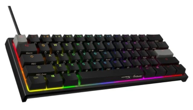 New HyperX x Ducky One 2 Mini Mechanical Gaming Keyboard Black HKBD1M-1C-US/G - Image 1 of 1