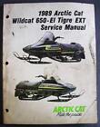 1989 Arctic Cat Wildcat 650 - Manuel d'entretien motoneige El Tigre EXT P/N2254-499