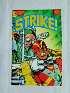 ¡Huelga! No. 4 de noviembre de 1987 Eclipse Comics Primera Impresión Charles Dixon Casi Nuevo (9,4) - Imagen 1 de 8