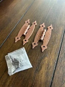 Belwith P106-AC Antique Copper Door Cabinet Hinges 2 Per Pack Hardware- Unopened - Picture 1 of 4