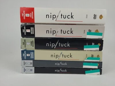 Nip Tuck DVD Lot Box Set Season 1 2 3 4 5 Part 1 & 2 Ryan Murphy TV Show *AS IS* - Image 1 of 4