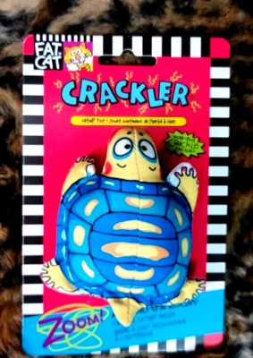 Fat Cat Crackler Cat Toy Various w Catnip.. New! - Image 1 of 3