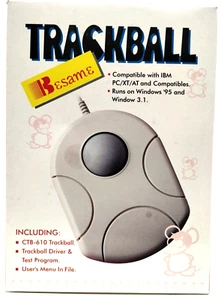 NEW Besame 3 Button Serial Trackball in Original Box! Rare/Vintage/Retro - Picture 1 of 4