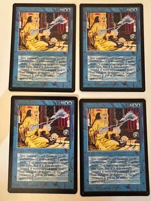Magic the Gathering MTG Control Magic Beta NM Playset (4) (Beta Bob) - Image 1 of 4