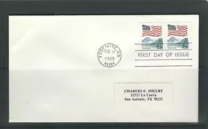 US SC # 2280a Flag Over Yosemite  FDC. No Cachet - Picture 1 of 1