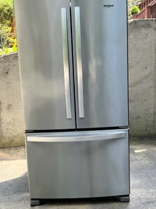 25.2-cu ft Whirlpool French Door Refrigerator with Ice Maker - Picture 1 of 6