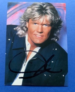DIETER BOHLEN Modern Talking In-Person signed Autogramm 4x6 Fotokarte - Bild 1 von 1